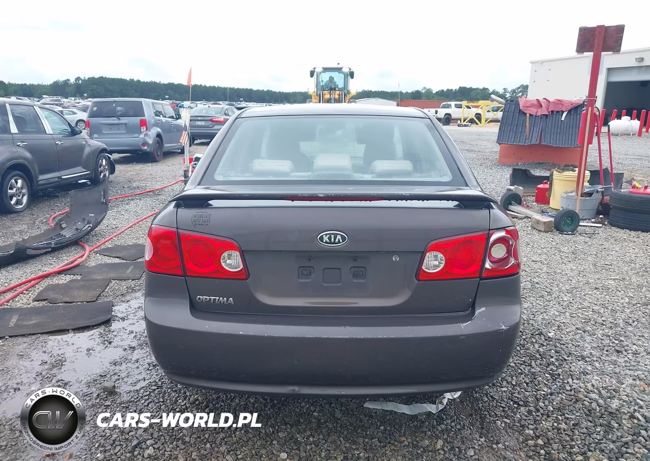 2007 Kia Optima Lx VIN:KNAGE123375150403 - 17
