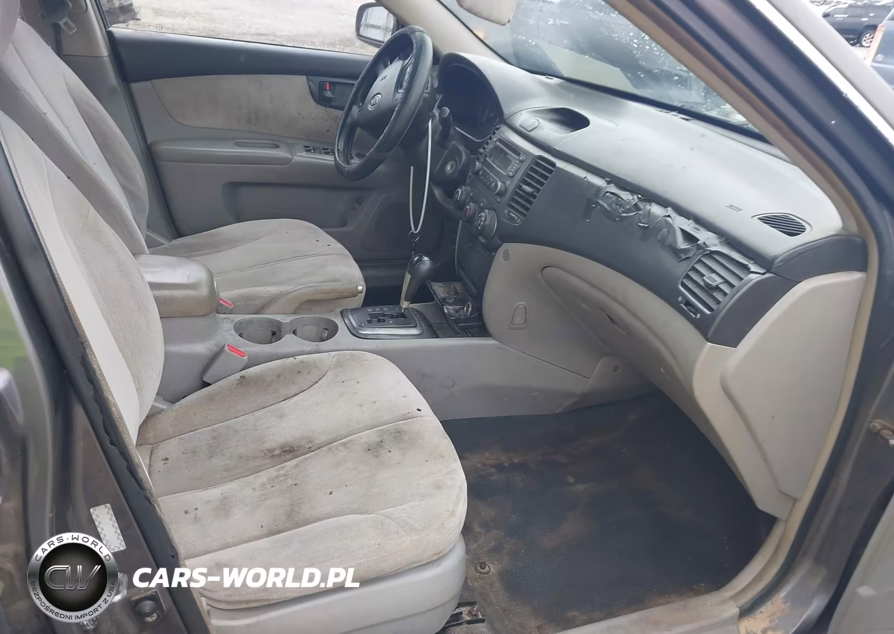 2007 Kia Optima Lx VIN:KNAGE123375150403 - 5