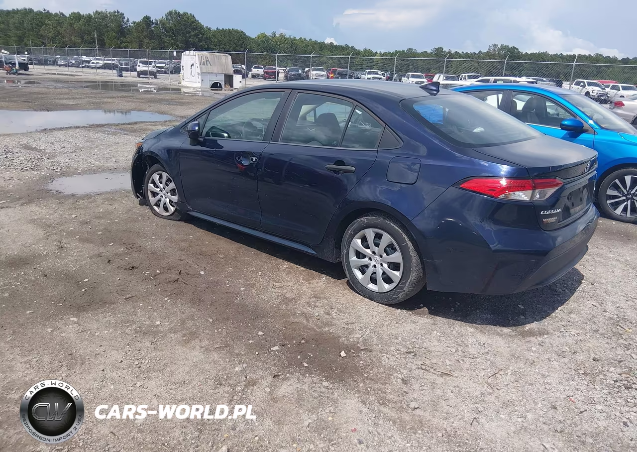 2020 Toyota Corolla Le VIN:5YFEPRAE2LP056483 - 3