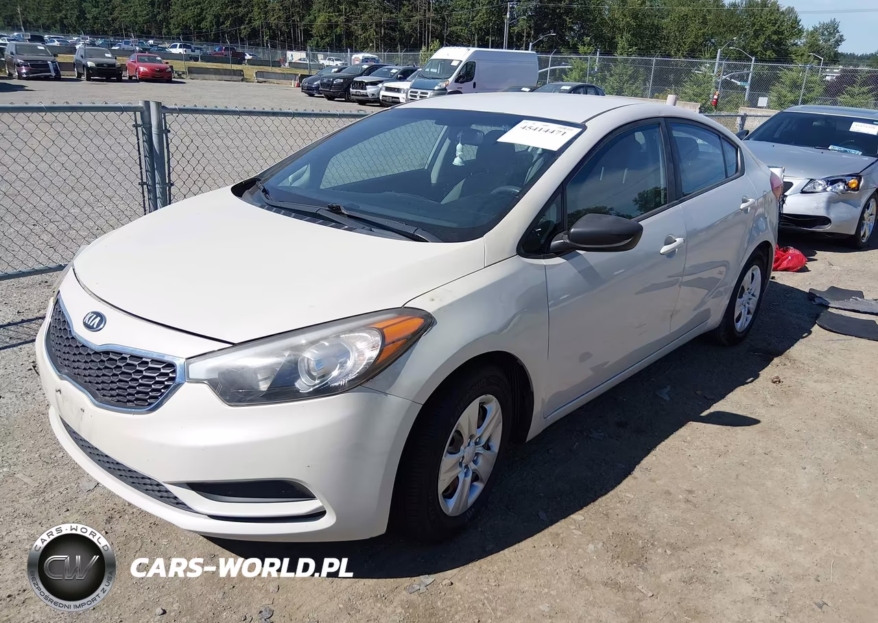 2014 Kia Forte Lx VIN:KNAFK4A69E5087905 - 2