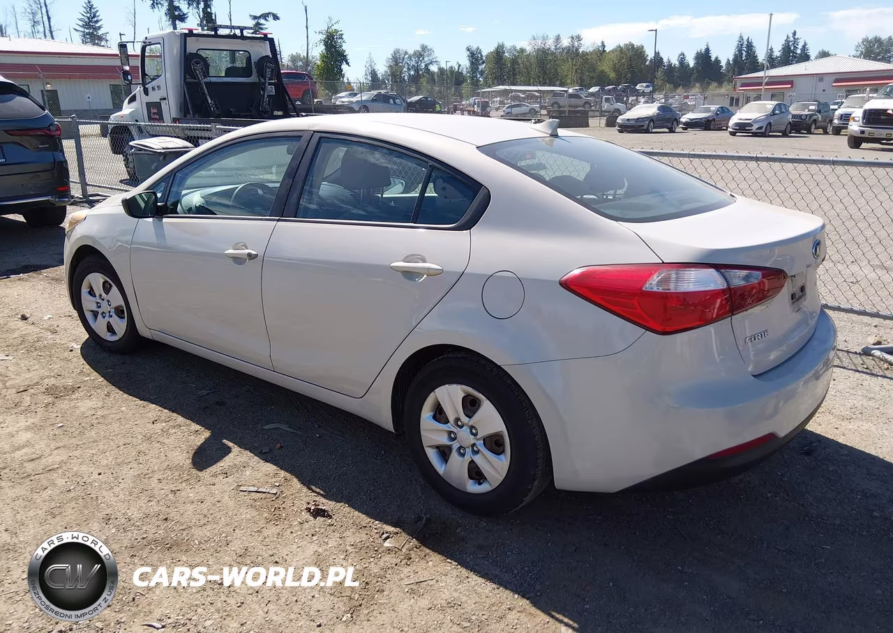 2014 Kia Forte Lx VIN:KNAFK4A69E5087905 - 3