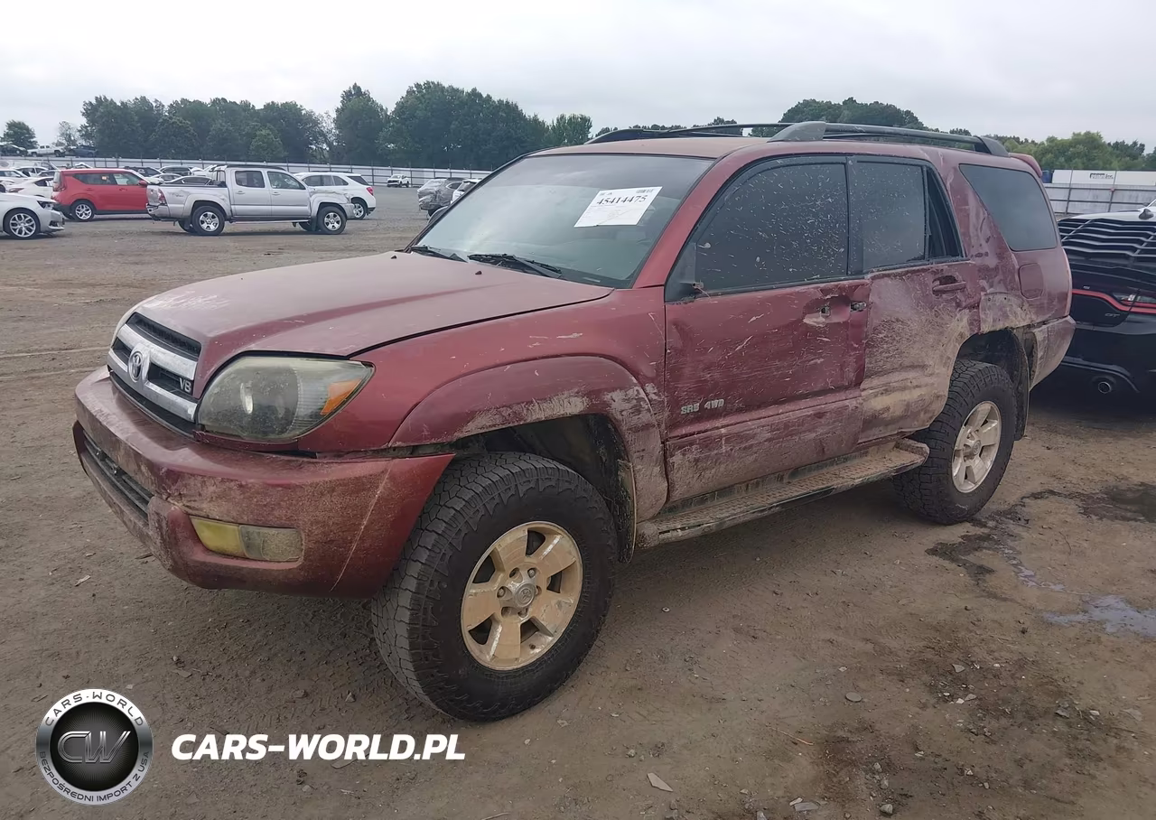 2005 Toyota 4Runner Sr5 V8 VIN:JTEBT14R758021284 - 2