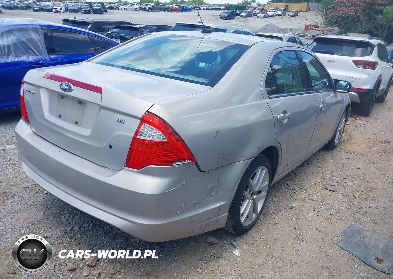 2010 Ford Fusion Se VIN:3FAHP0HA6AR264973 - 4