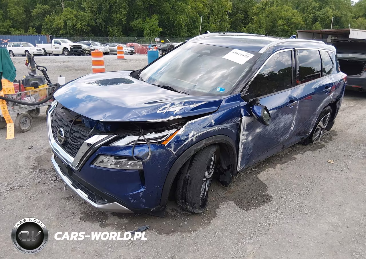 2021 Nissan Rogue Platinum Intelligent Awd VIN:JN8AT3DD6MW300451 - 2
