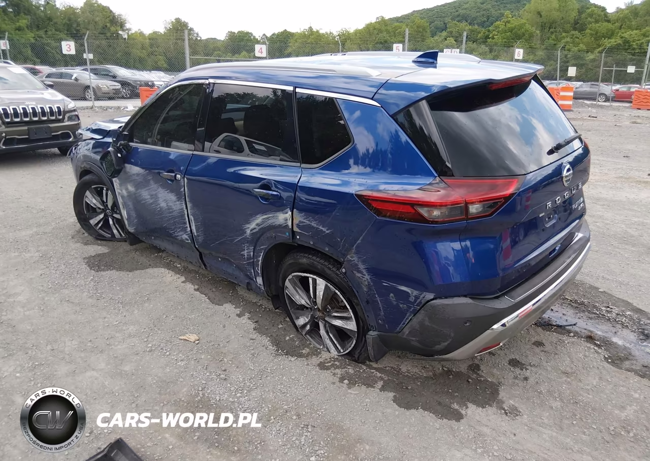 2021 Nissan Rogue Platinum Intelligent Awd VIN:JN8AT3DD6MW300451 - 3