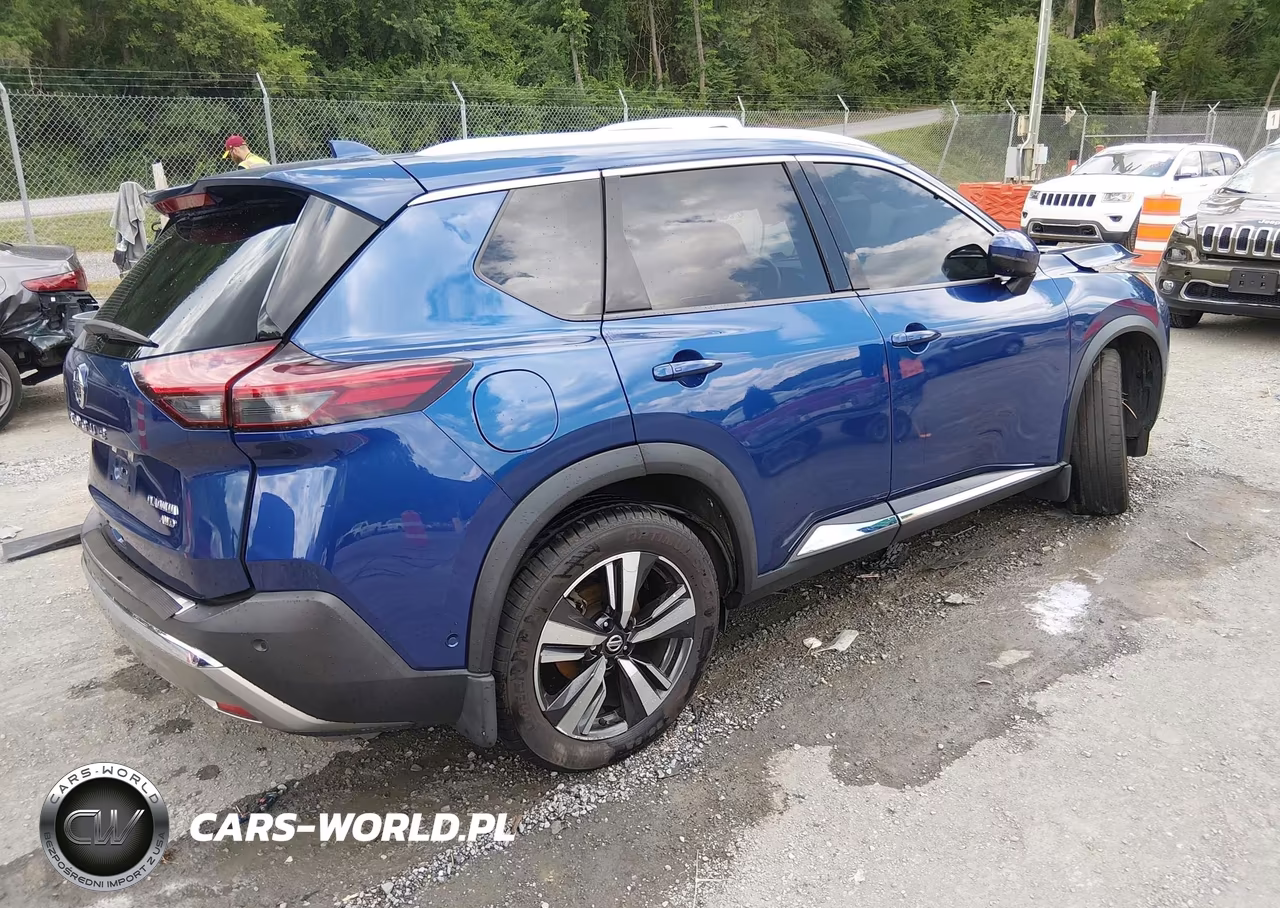 2021 Nissan Rogue Platinum Intelligent Awd VIN:JN8AT3DD6MW300451 - 4