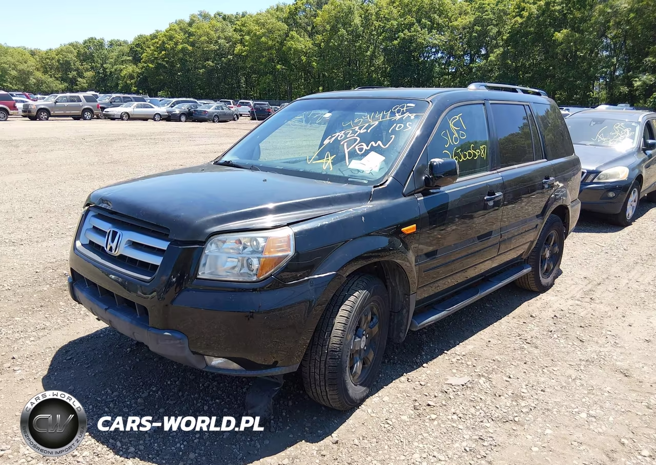 2008 Honda Pilot Ex-L VIN:5FNYF18728B048654 - 2