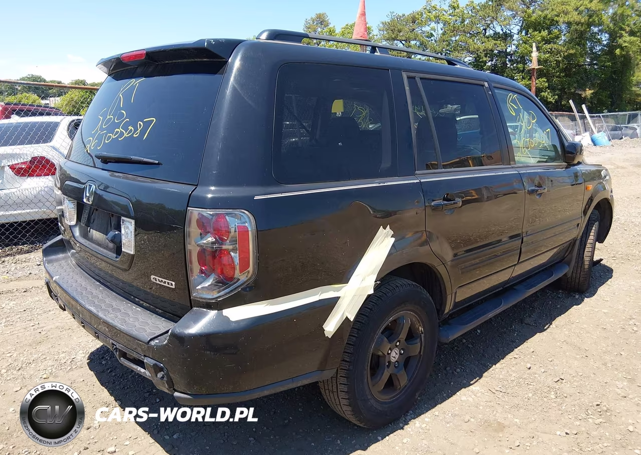 2008 Honda Pilot Ex-L VIN:5FNYF18728B048654 - 4
