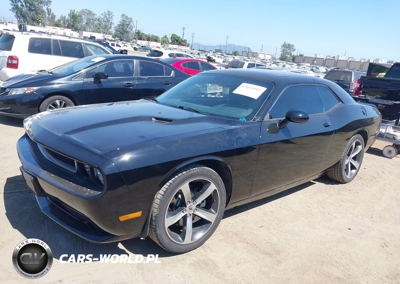 2014 Dodge Challenger Sxt VIN:2C3CDYAG5EH280615 - 2