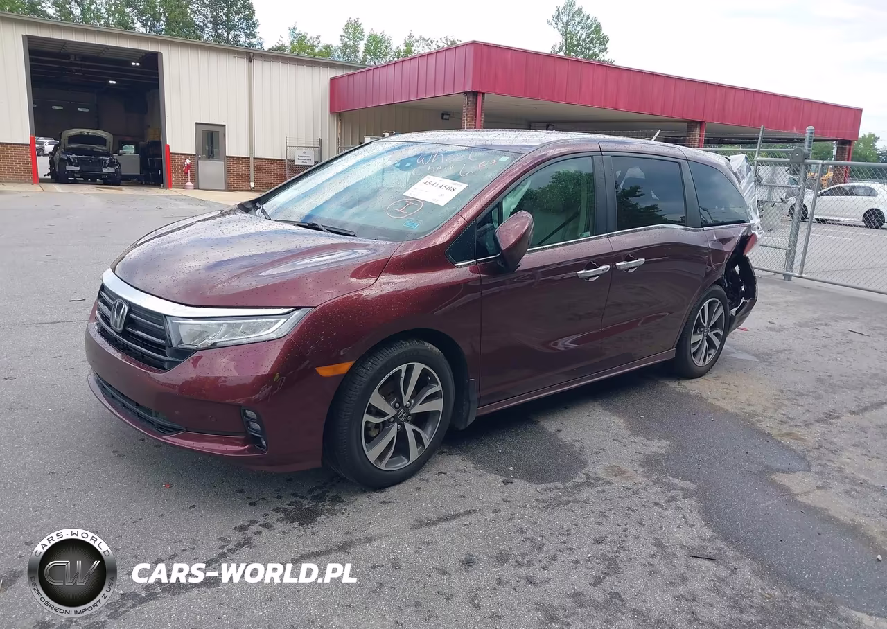 2021 Honda Odyssey Touring VIN:5FNRL6H82MB003419 - 2