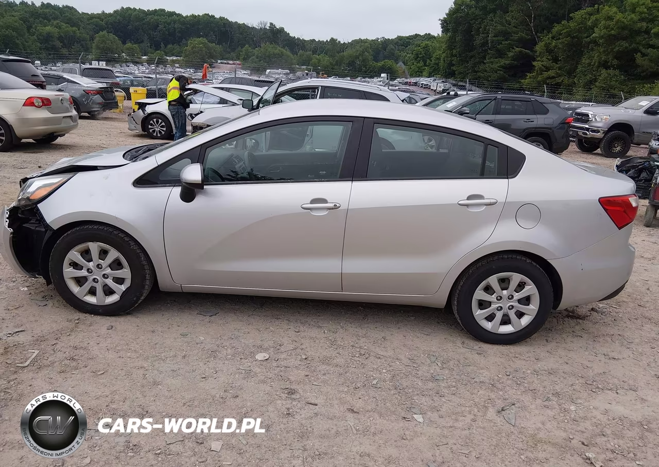 2013 Kia Rio Lx VIN:KNADM4A3XD6308492 - 14