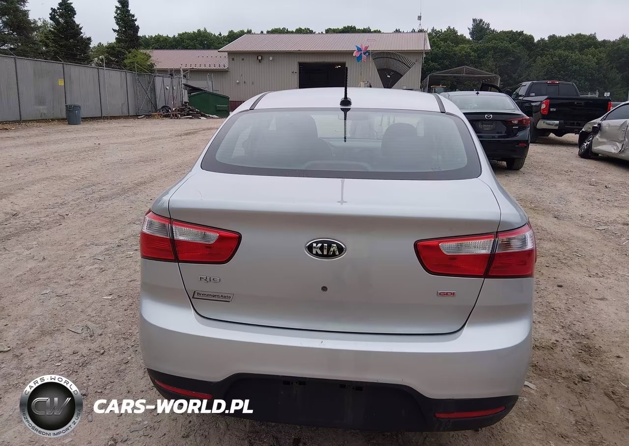 2013 Kia Rio Lx VIN:KNADM4A3XD6308492 - 16