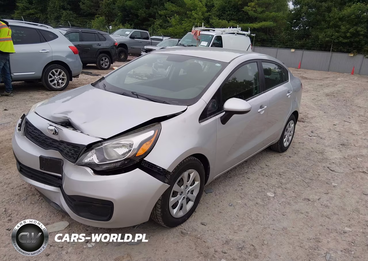 2013 Kia Rio Lx VIN:KNADM4A3XD6308492 - 2