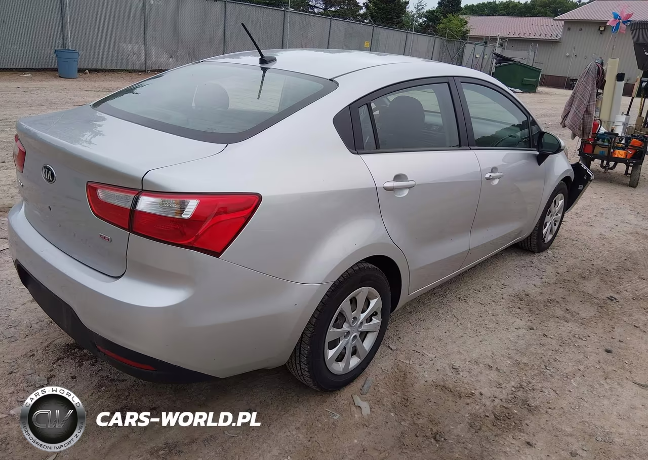 2013 Kia Rio Lx VIN:KNADM4A3XD6308492 - 4