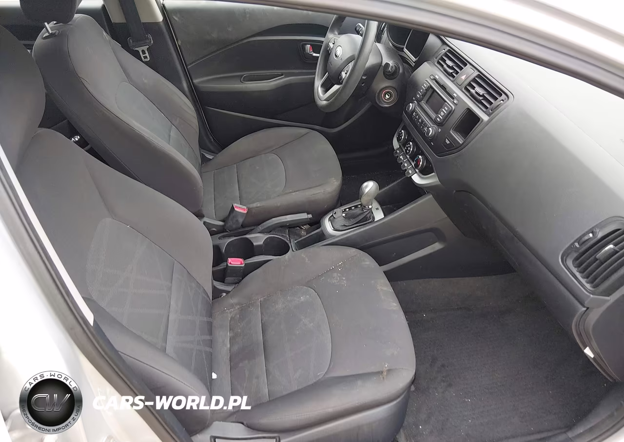 2013 Kia Rio Lx VIN:KNADM4A3XD6308492 - 5