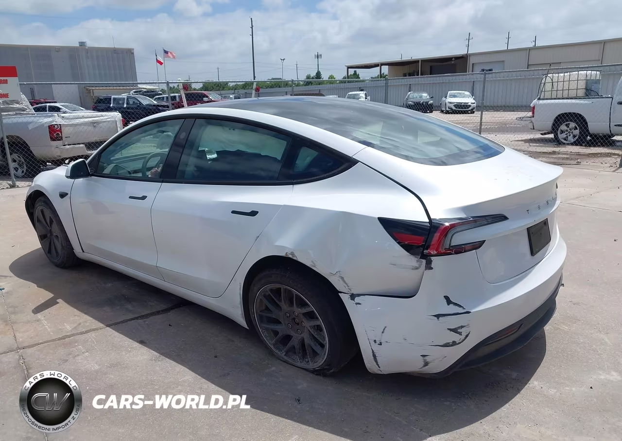 2025 Tesla Model 3 Long Range Rear-Wheel Drive-Standard Rear-Wheel Drive VIN:5YJ3E1EA9SF005613 - 3