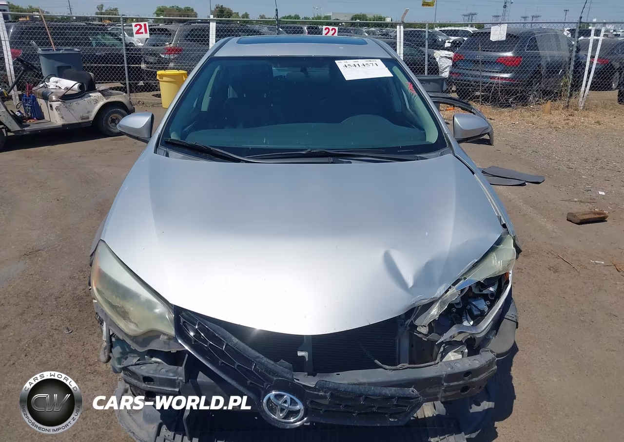 2014 Toyota Corolla S Plus VIN:5YFBURHE8EP034315 - 12