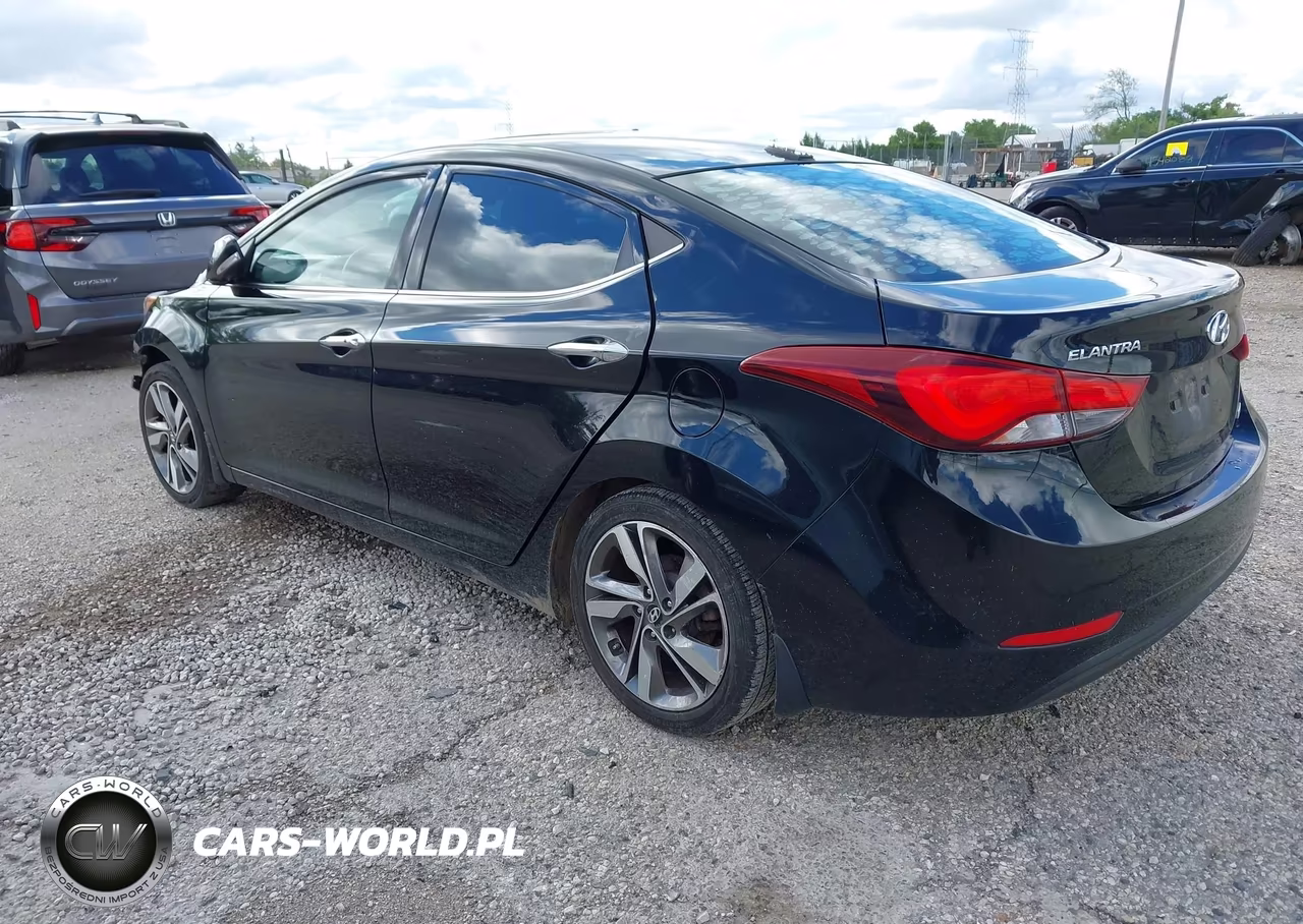 2016 Hyundai Elantra Limited VIN:5NPDH4AE1GH682296 - 3