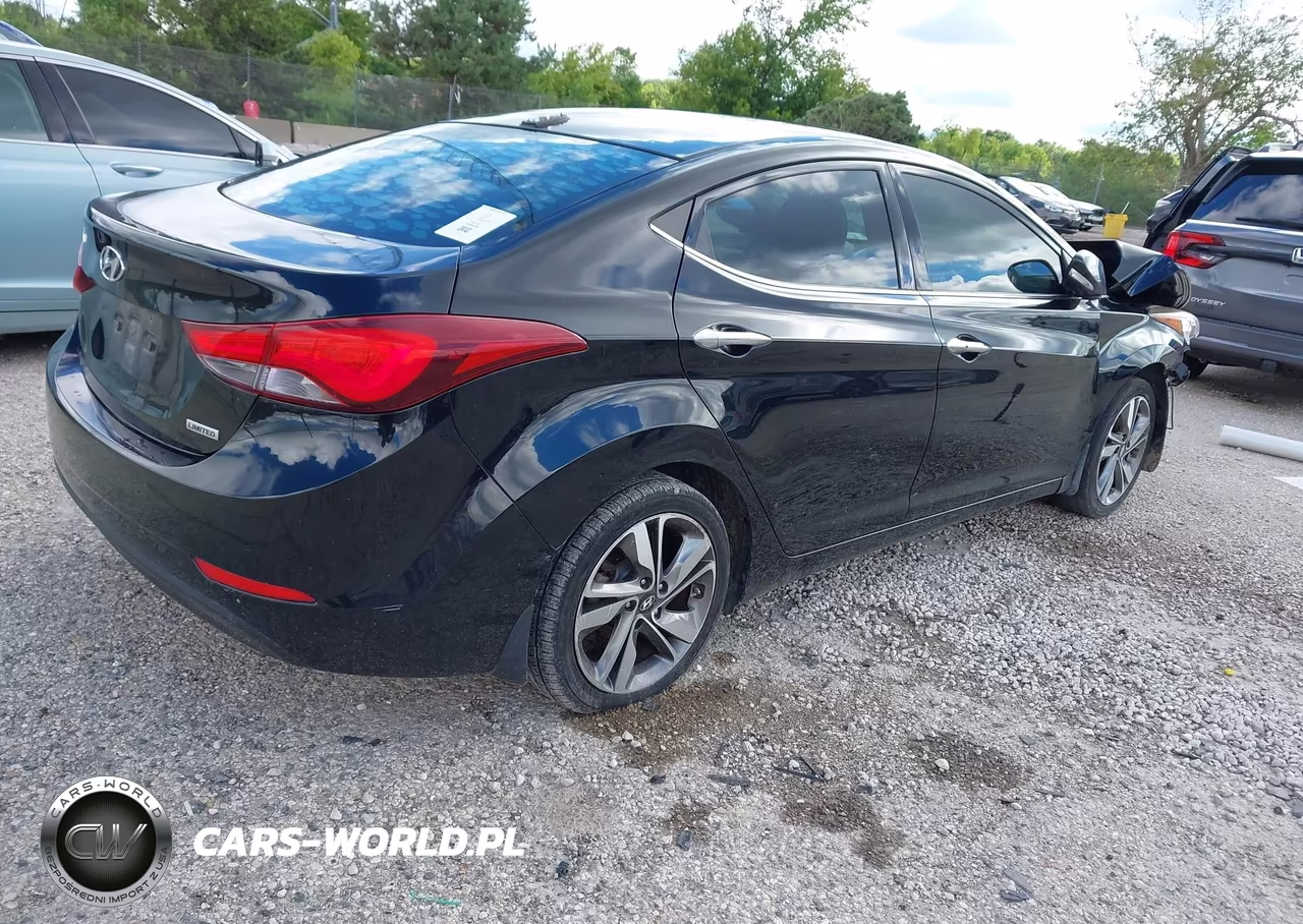 2016 Hyundai Elantra Limited VIN:5NPDH4AE1GH682296 - 4