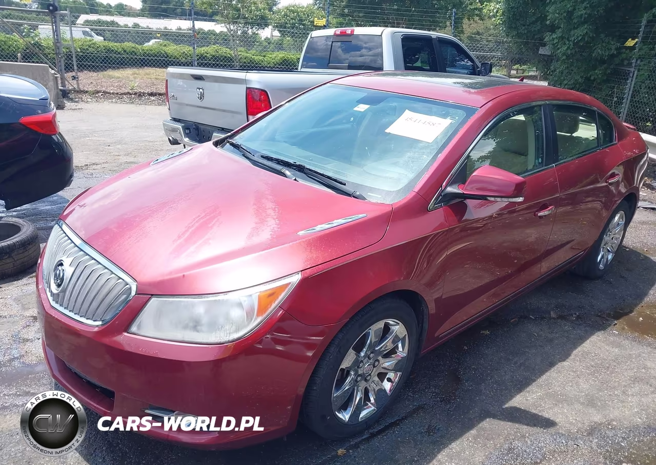 2010 Buick Lacrosse Cxs VIN:1G4GE5GV3AF264970 - 2
