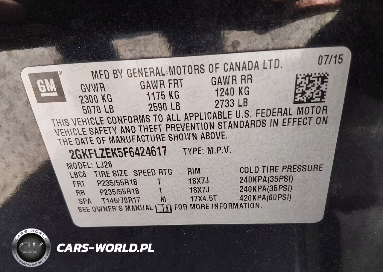 2015 GMC Terrain Denali VIN:2GKFLZEK5F6424617 - 9