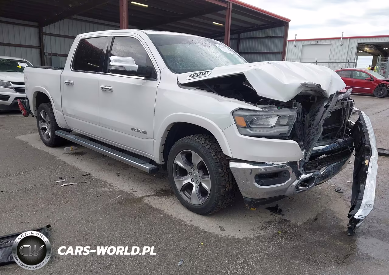 2019 Ram 1500 Laramie 4X4 5'7 Box VIN:1C6SRFJT7KN637829 - 1