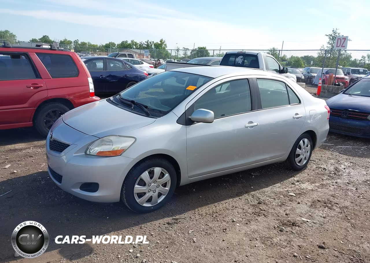 2010 Toyota Yaris VIN:JTDBT4K32A1378072 - 2