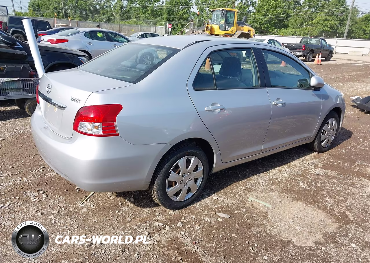 2010 Toyota Yaris VIN:JTDBT4K32A1378072 - 4