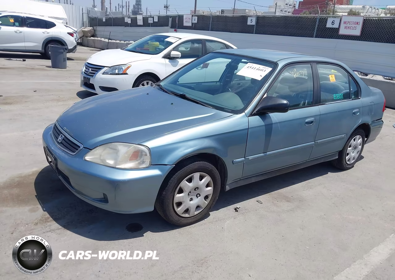 2000 Honda Civic Value Package VIN:2HGEJ6616YH523120 - 2