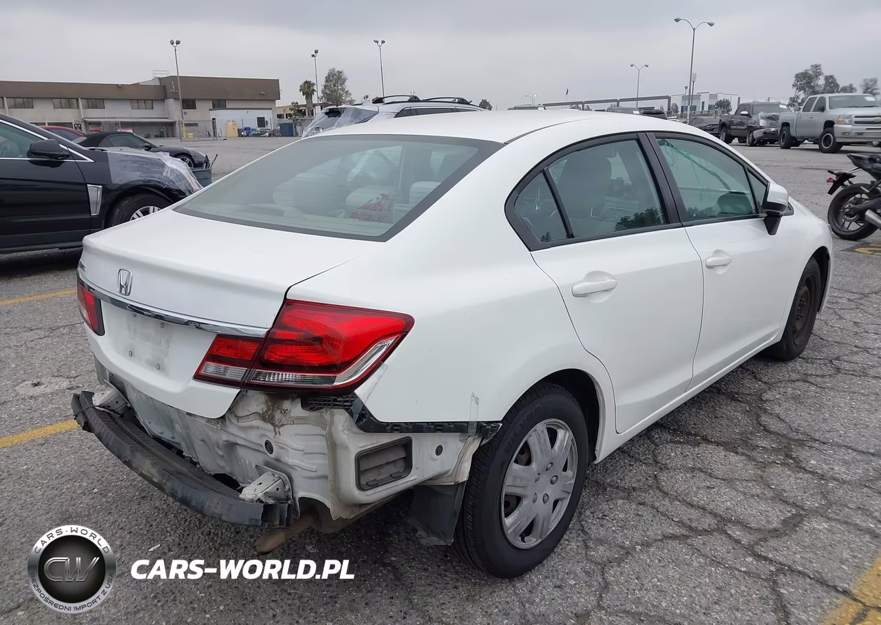 2015 Honda Civic Lx VIN:19XFB2F55FE063579 - 4