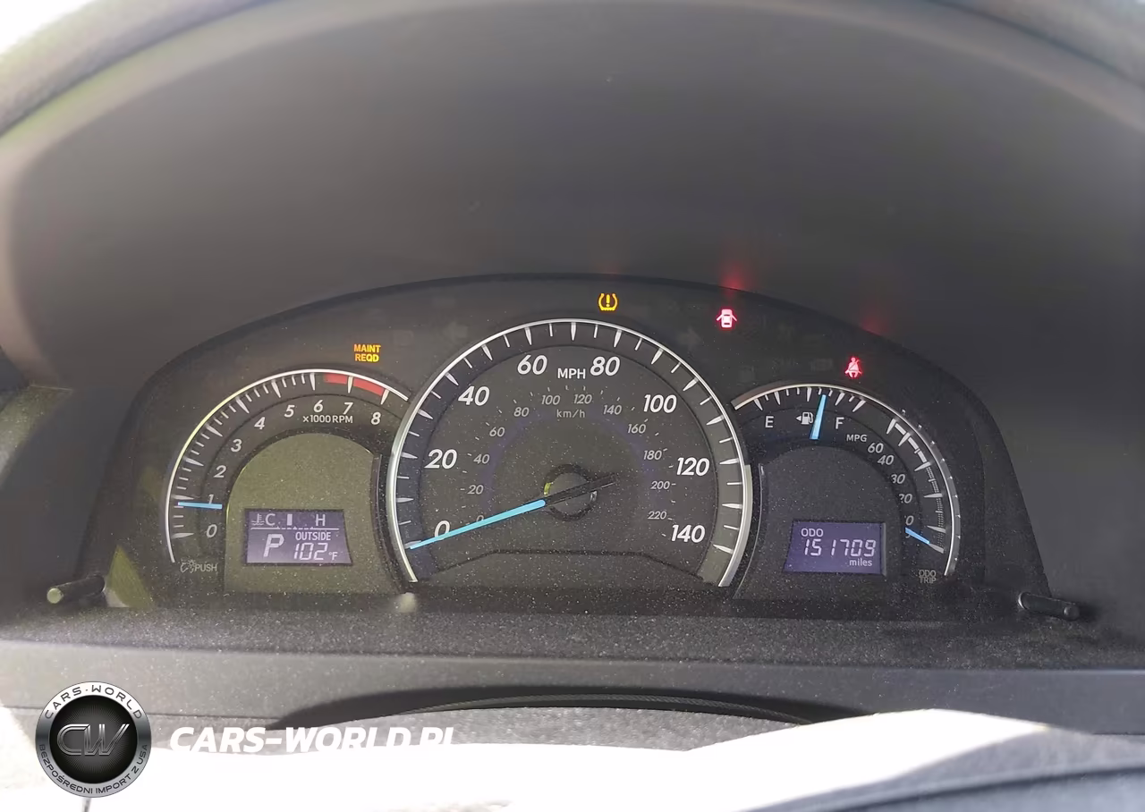 2012 Toyota Camry Xle VIN:4T4BF1FK5CR172934 - 7