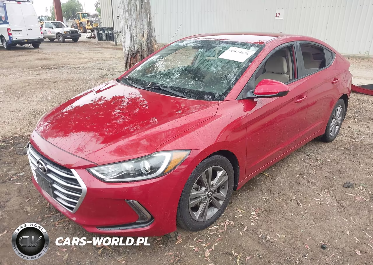 2017 Hyundai Elantra Se VIN:KMHD84LF7HU225436 - 2