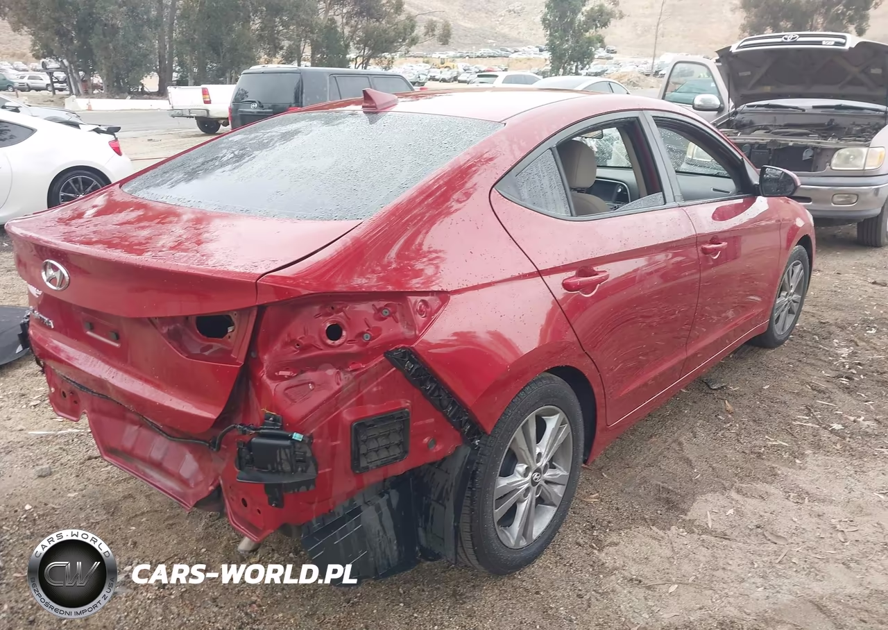 2017 Hyundai Elantra Se VIN:KMHD84LF7HU225436 - 4
