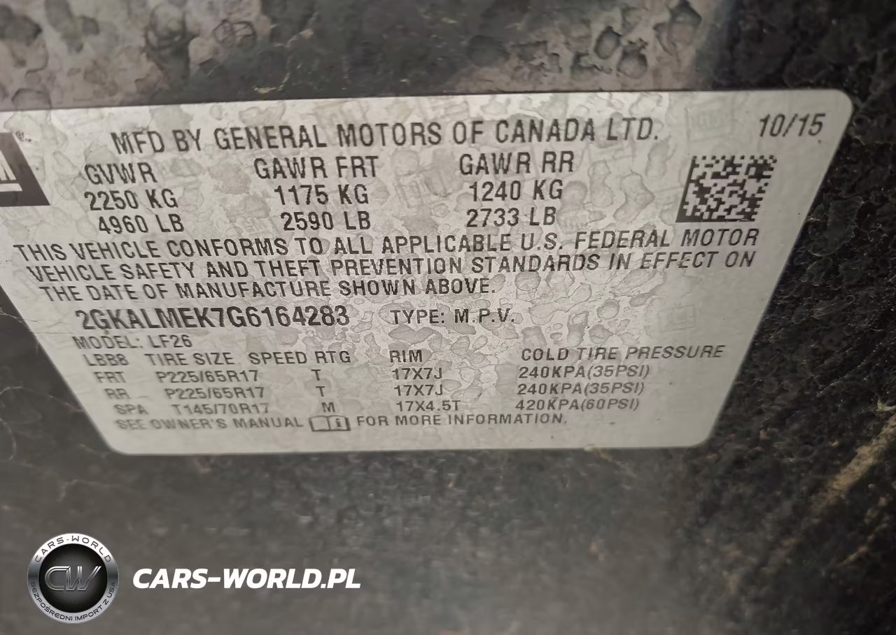 2016 GMC Terrain Sle VIN:2GKALMEK7G6164283 - 9