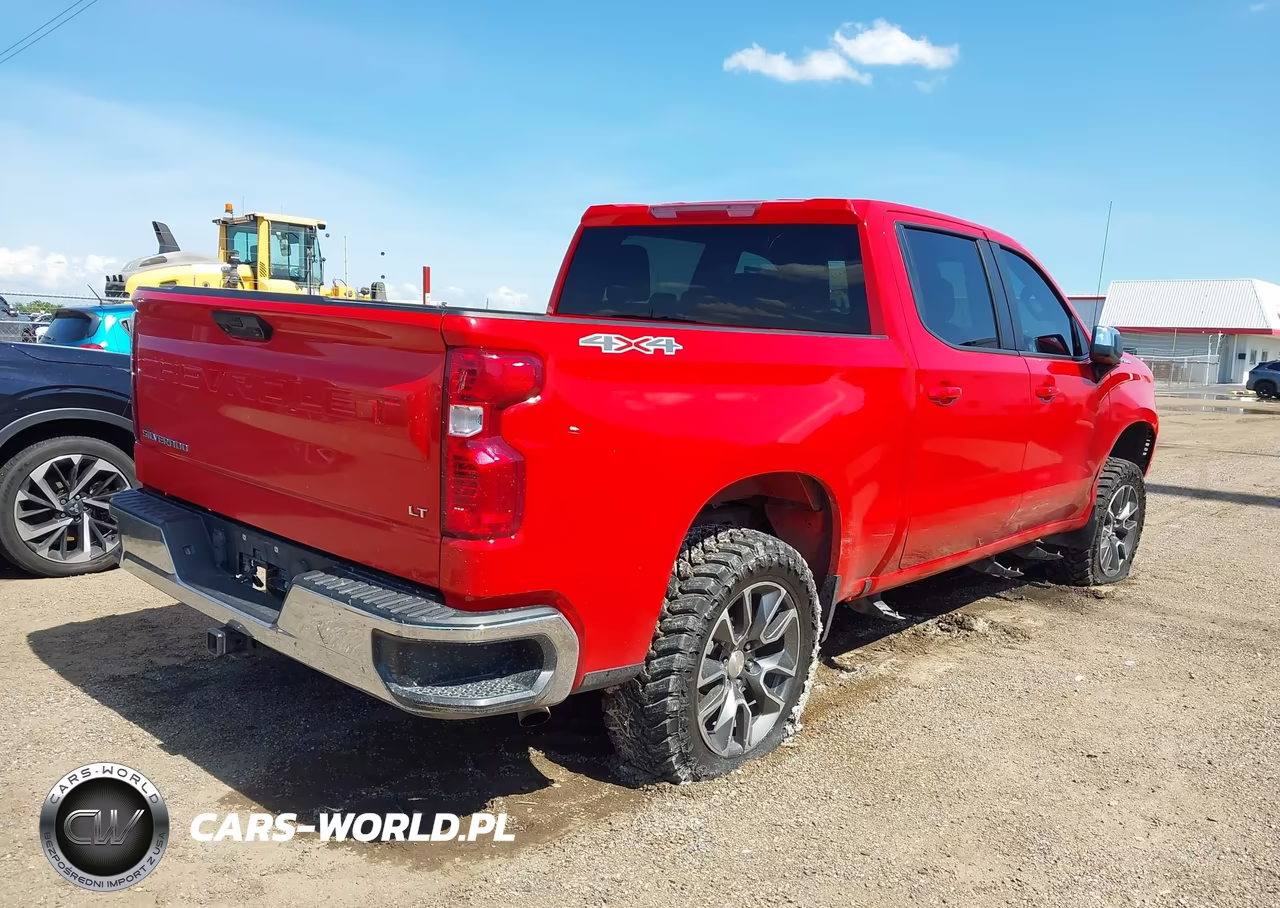 2022 Chevrolet Silverado 1500 4Wd Standard Bed Lt VIN:1GCPDDEK8NZ593176 - 4