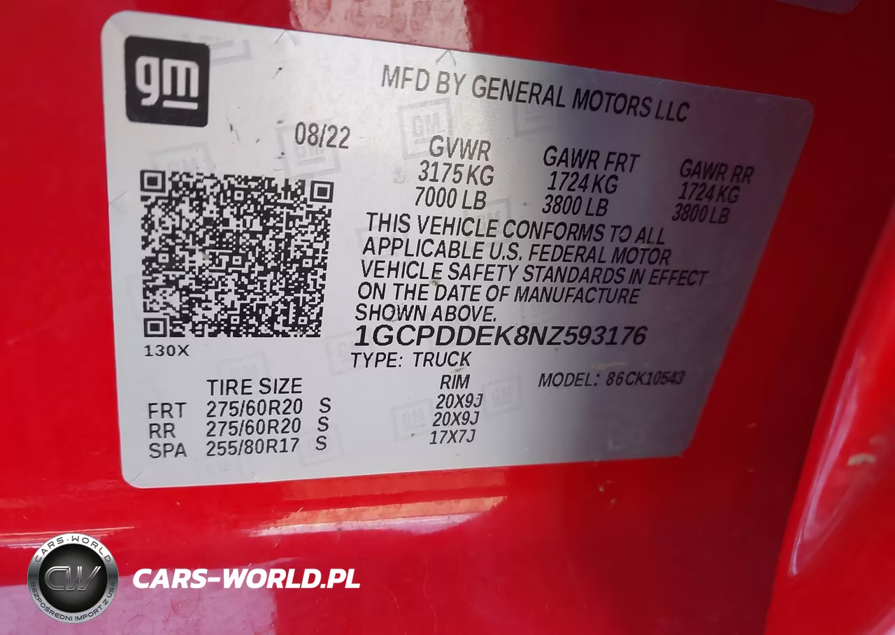 2022 Chevrolet Silverado 1500 4Wd Standard Bed Lt VIN:1GCPDDEK8NZ593176 - 9