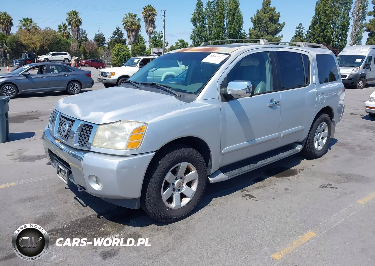 2004 Nissan Pathfinder Armada Le VIN:5N1AA08BX4N709854 - 2