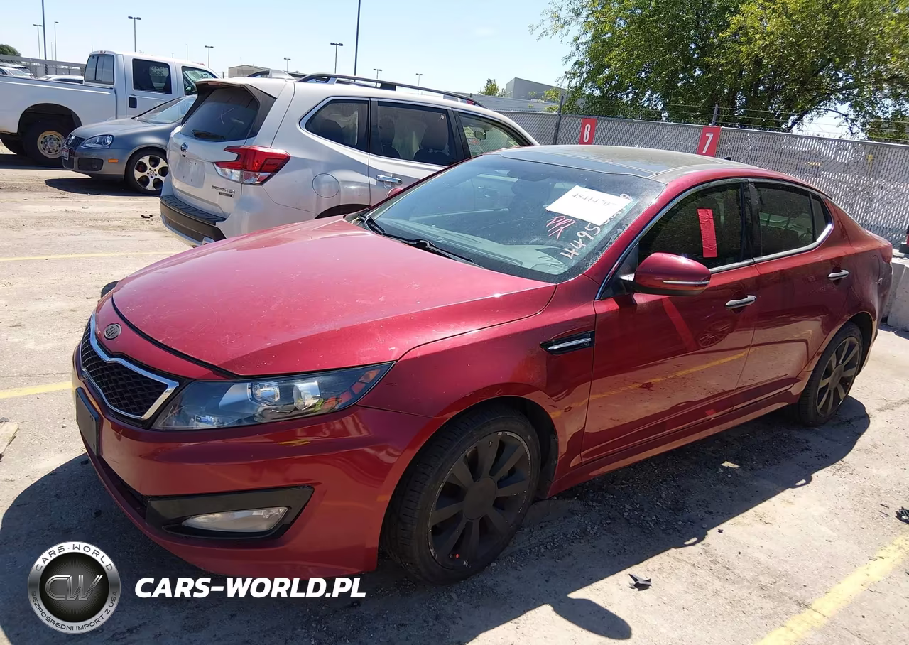 2012 Kia Optima Sx VIN:5XXGR4A65CG087248 - 2