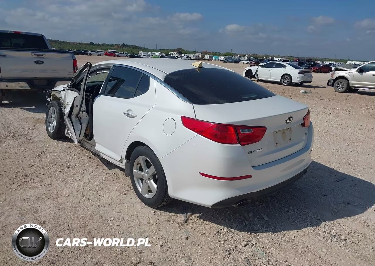 2015 Kia Optima Lx VIN:KNAGM4A72F5545406 - 3
