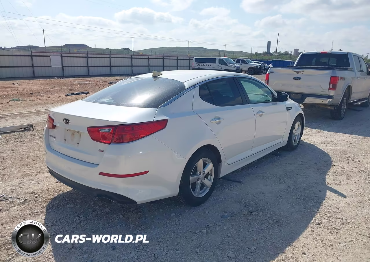 2015 Kia Optima Lx VIN:KNAGM4A72F5545406 - 4