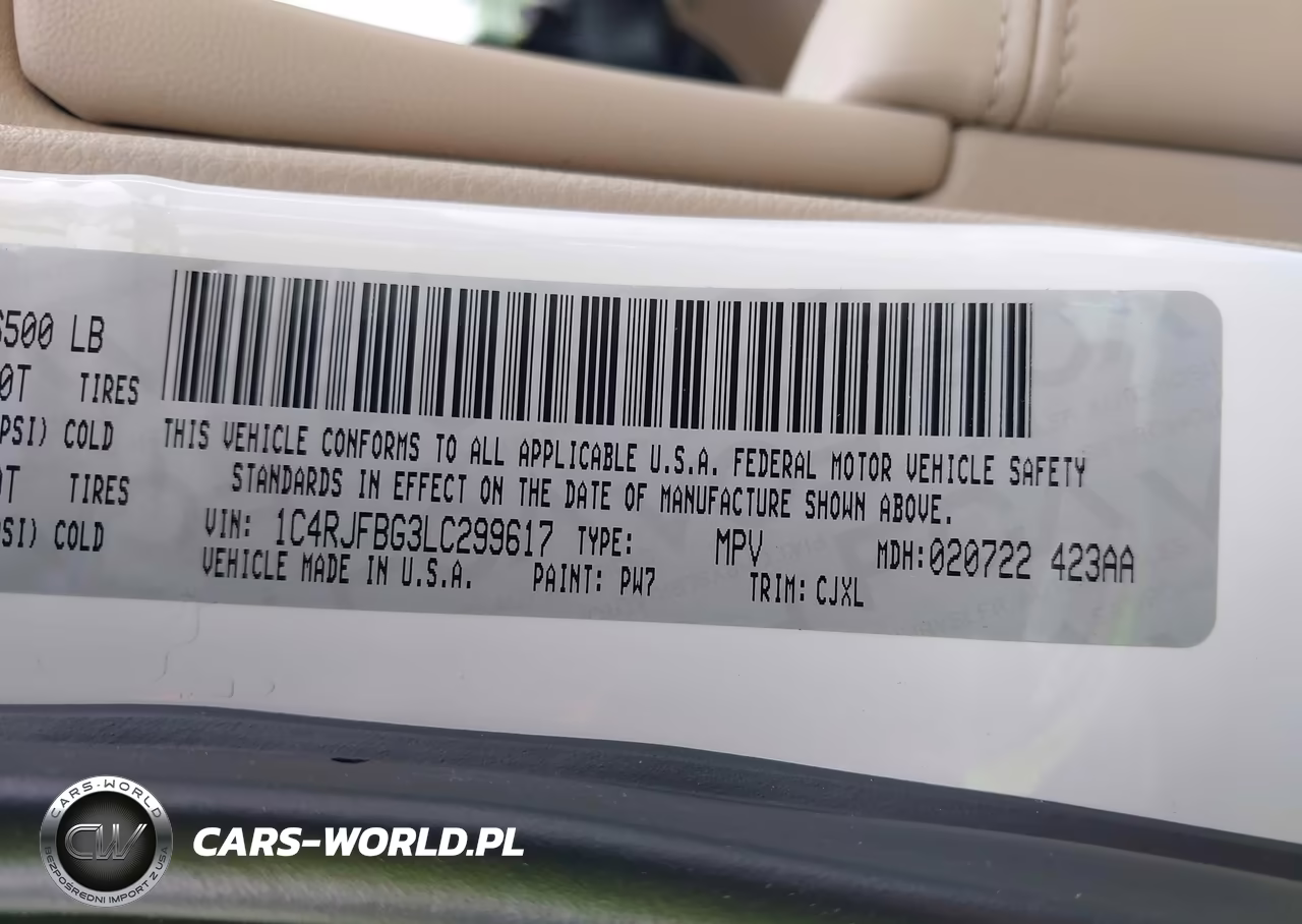 2020 Jeep Grand Cherokee Limited 4X4 VIN:1C4RJFBG3LC299617 - 9