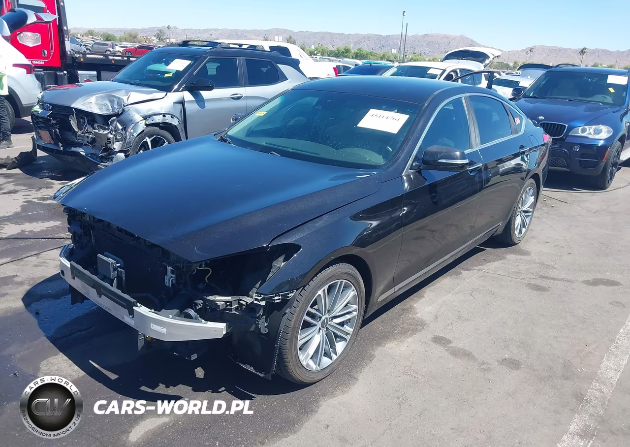 2018 Genesis G80 3.8 VIN:KMHGN4JE7JU237320 - 2