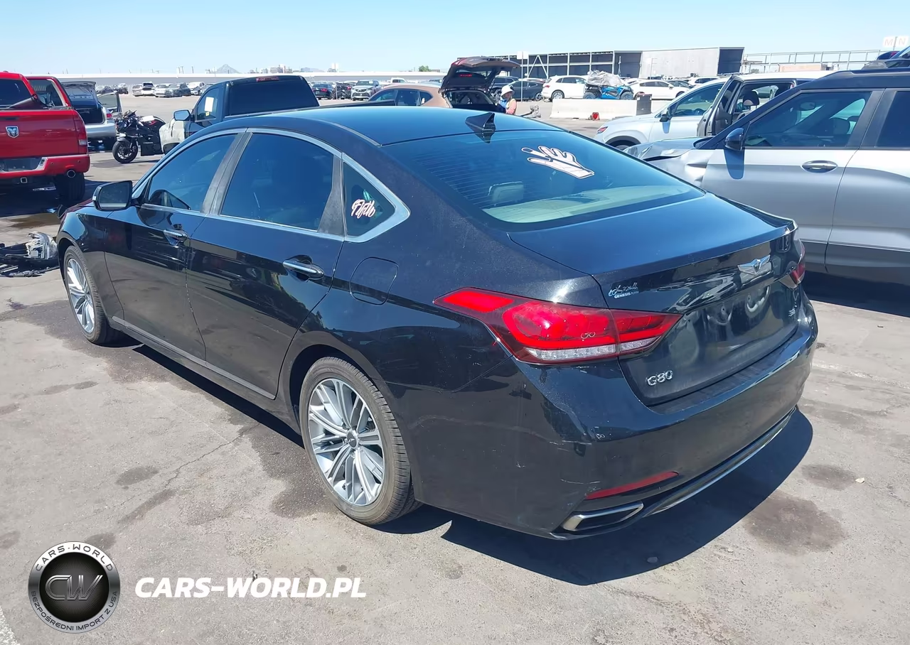 2018 Genesis G80 3.8 VIN:KMHGN4JE7JU237320 - 3