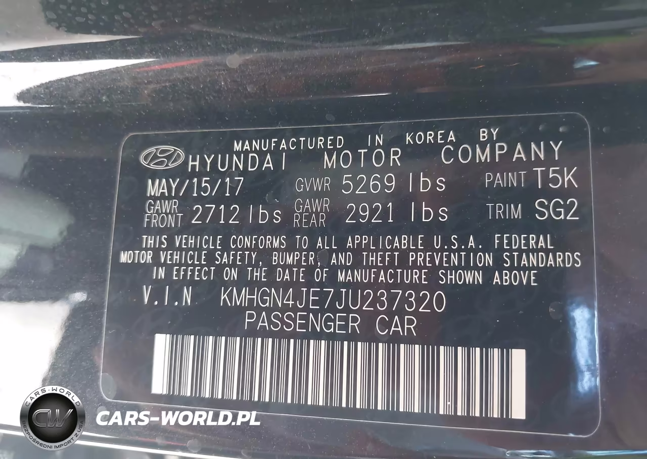 2018 Genesis G80 3.8 VIN:KMHGN4JE7JU237320 - 9