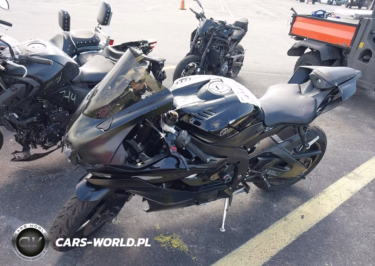 2020 Yamaha Yzfr6 VIN:JYARJ28E1LA007677 - 2