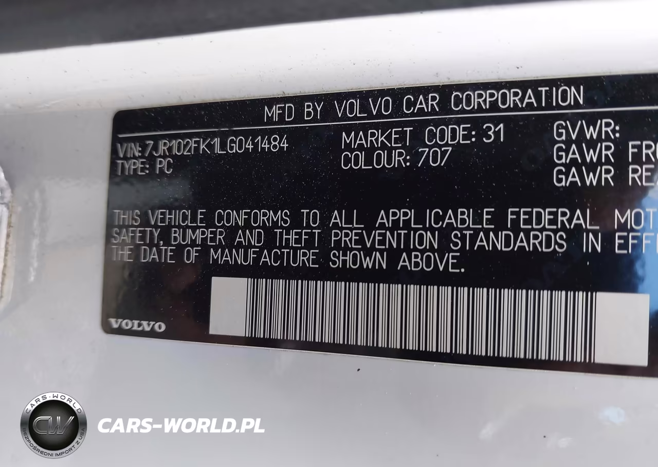 2020 Volvo S60 Momentum VIN:7JR102FK1LG041484 - 9