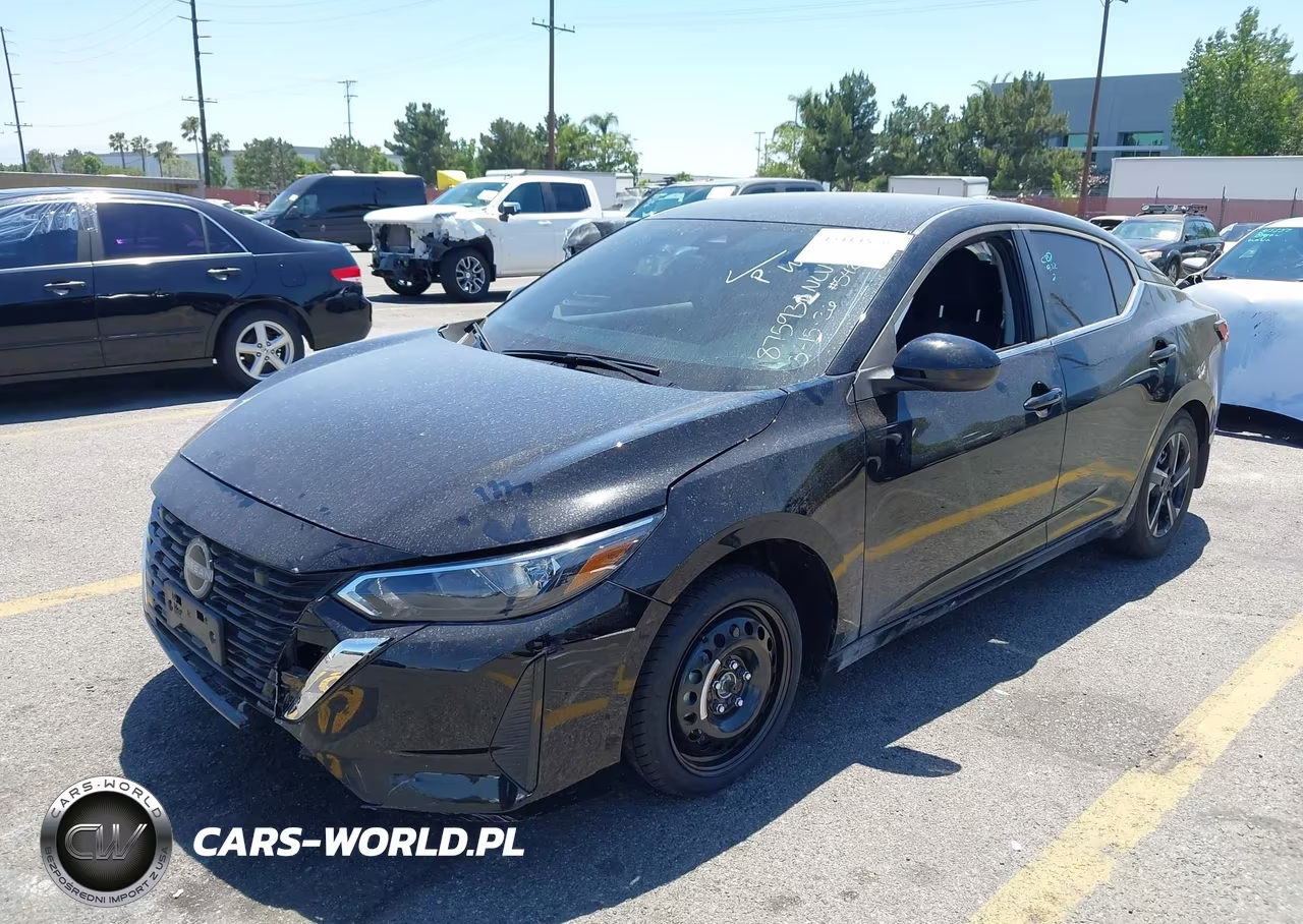 2025 Nissan Sentra Sv VIN:3N1AB8CV0SY267932 - 2