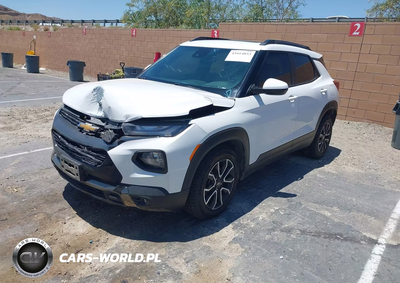 2022 Chevrolet Trailblazer Fwd Activ VIN:KL79MVSL4NB130629 - 2