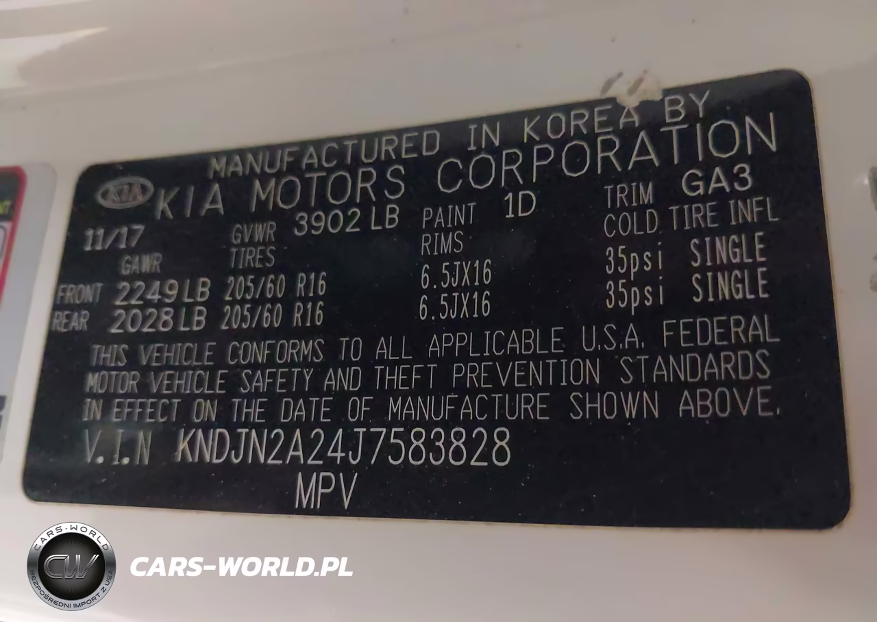 2018 Kia Soul VIN:KNDJN2A24J7583828 - 9