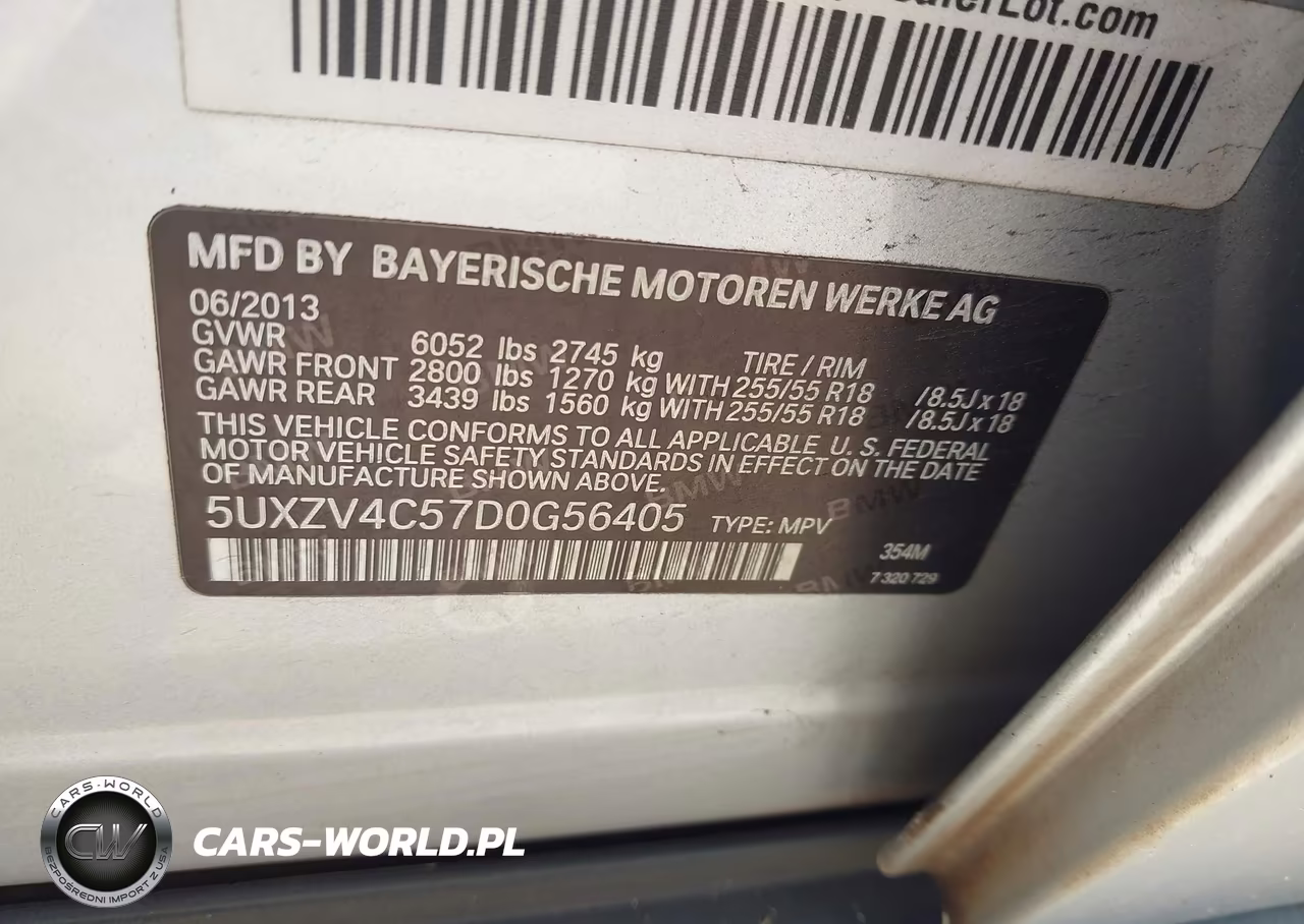 2013 BMW X5 xDrive35I-xDrive35I Premium-xDrive35I Sport Activity VIN:5UXZV4C57D0G56405 - 9